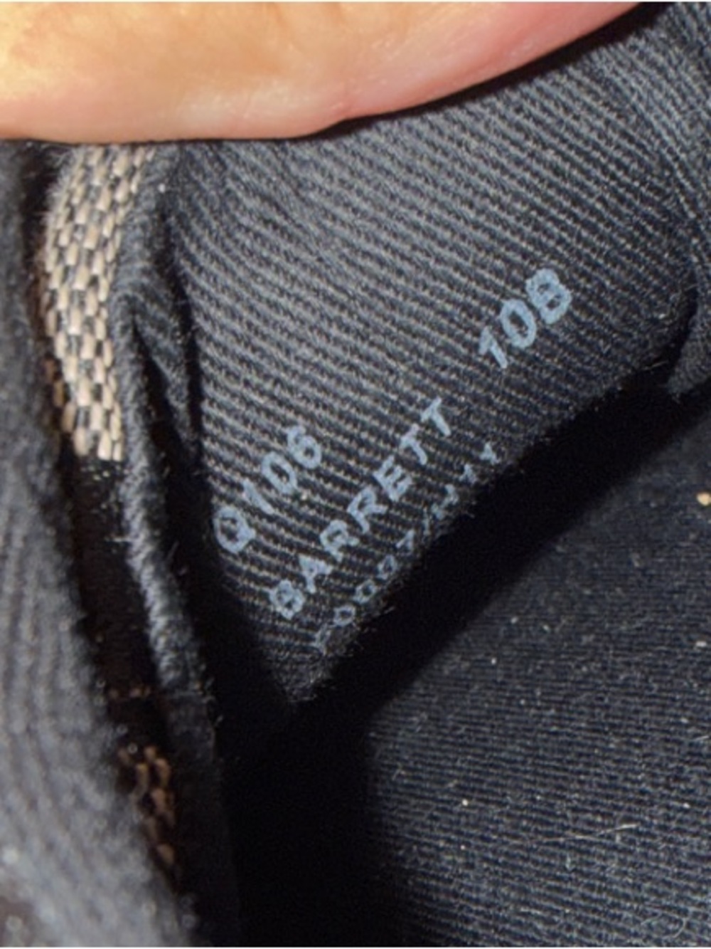 Coach Baret Black and Gray Signature Canvas Lace-Up Sneakers - Picture 2 of 6